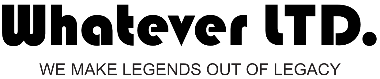 Whatever Limiteds logotype. Whatever LTD. - We make legends out of legacy.